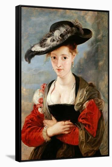 Portrait of Susanne Fourment, 1622-1625-Peter Paul Rubens-Framed Stretched Canvas