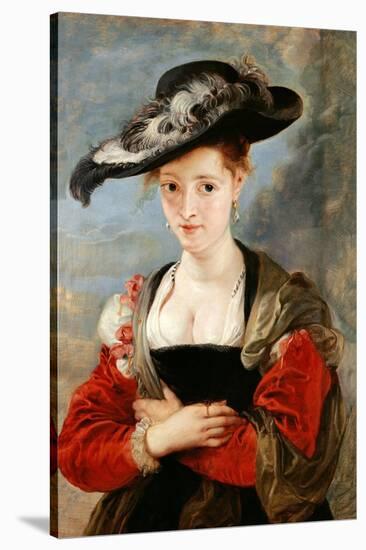 Portrait of Susanne Fourment, 1622-1625-Peter Paul Rubens-Stretched Canvas