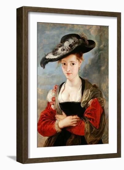 Portrait of Susanne Fourment, 1622-1625-Peter Paul Rubens-Framed Giclee Print