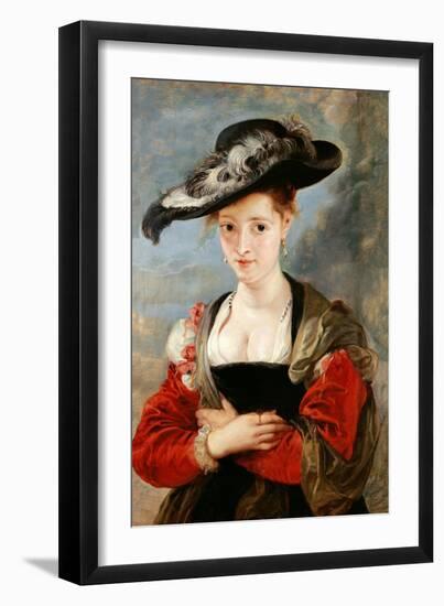Portrait of Susanne Fourment, 1622-1625-Peter Paul Rubens-Framed Giclee Print