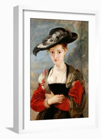 Portrait of Susanne Fourment, 1622-1625-Peter Paul Rubens-Framed Giclee Print