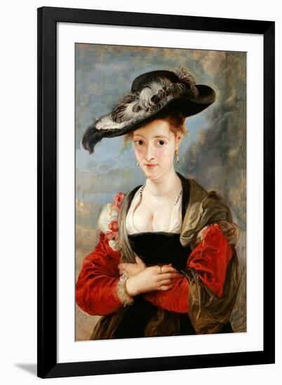 Portrait of Susanne Fourment, 1622-1625-Peter Paul Rubens-Framed Giclee Print