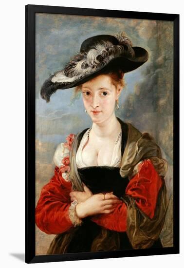 Portrait of Susanne Fourment, 1622-1625-Peter Paul Rubens-Framed Giclee Print