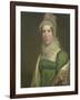 Portrait of Suzanna Maria Crommelin, Wife of Egbert Johannes Koch-Charles Howard Hodges-Framed Art Print