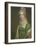 Portrait of Suzanna Maria Crommelin, Wife of Egbert Johannes Koch-Charles Howard Hodges-Framed Art Print