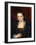 Portrait of Suzanne Fourment, 17th Century-Peter Paul Rubens-Framed Giclee Print