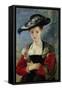 Portrait of Suzanne Fourment (Also Called The Straw Hat)-Peter Paul Rubens-Framed Stretched Canvas