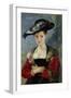 Portrait of Suzanne Fourment (Also Called The Straw Hat)-Peter Paul Rubens-Framed Giclee Print