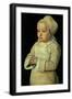 Portrait of Suzanne of Bourbon Daughter of Peter II and Anne of France, Duke and Duchess of Bourbon-Master of Moulins-Framed Giclee Print