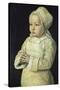 Portrait of Suzanne of Bourbon (Named the Praying Child), 1492-93-Jean Hey-Stretched Canvas