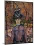 Portrait of Suzanne Valadon (1865-193)-Henri de Toulouse-Lautrec-Mounted Giclee Print