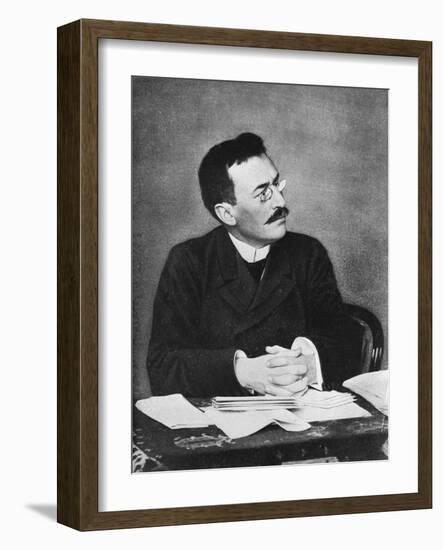 Portrait of Sven Anders Hedin-null-Framed Photographic Print