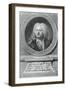 Portrait of Sylvius Leopold Weiss, German Composer and Lutenist-null-Framed Giclee Print