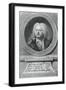 Portrait of Sylvius Leopold Weiss, German Composer and Lutenist-null-Framed Giclee Print