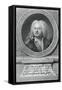 Portrait of Sylvius Leopold Weiss, German Composer and Lutenist-null-Framed Stretched Canvas