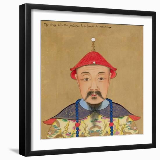 Portrait of T'Ai T'Sin Che-Tsou-null-Framed Giclee Print