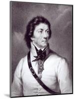 Portrait of Tadeusz Kosciuszko, Engraved by William Holl-19th Century Polish School-Mounted Giclee Print