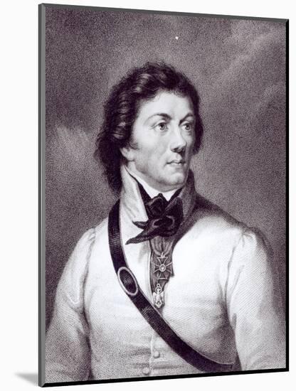 Portrait of Tadeusz Kosciuszko, Engraved by William Holl-19th Century Polish School-Mounted Giclee Print