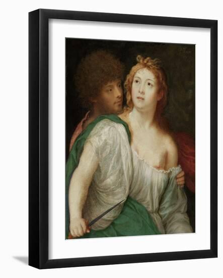 Portrait of Tarquin and Lucretia-Peter Oliver-Framed Giclee Print