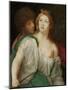 Portrait of Tarquin and Lucretia-Peter Oliver-Mounted Giclee Print