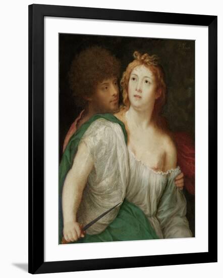 Portrait of Tarquin and Lucretia-Peter Oliver-Framed Giclee Print