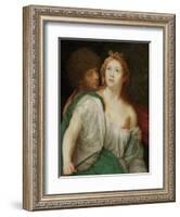 Portrait of Tarquin and Lucretia-Peter Oliver-Framed Giclee Print