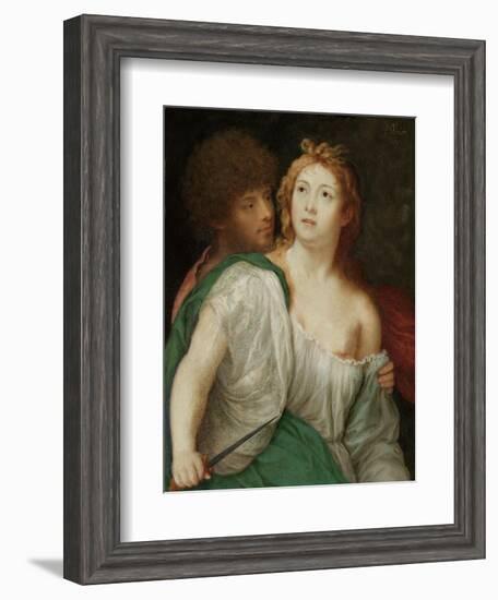 Portrait of Tarquin and Lucretia-Peter Oliver-Framed Giclee Print