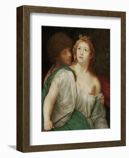 Portrait of Tarquin and Lucretia-Peter Oliver-Framed Giclee Print