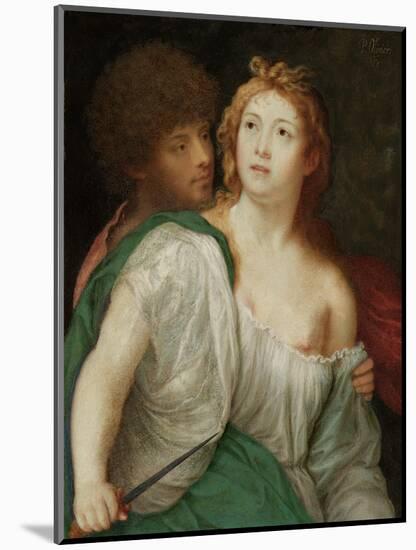 Portrait of Tarquin and Lucretia-Peter Oliver-Mounted Giclee Print