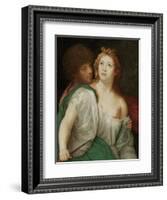 Portrait of Tarquin and Lucretia-Peter Oliver-Framed Giclee Print