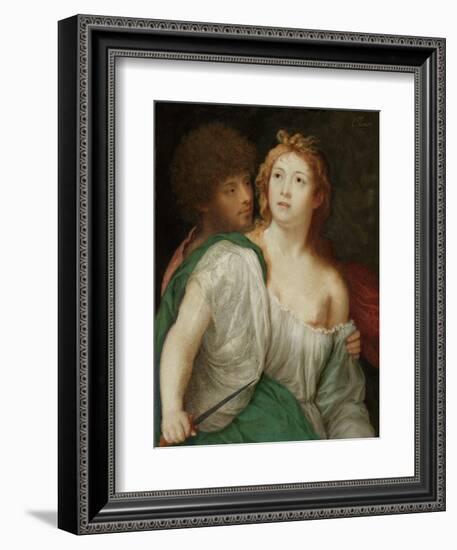 Portrait of Tarquin and Lucretia-Peter Oliver-Framed Giclee Print