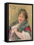 Portrait of Tatiana Olga Shchepkina-Kupernik (1874-1952) 1914-Ilya Efimovich Repin-Framed Stretched Canvas