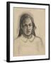 Portrait of Tehamana, 1891-93-Paul Gauguin-Framed Giclee Print