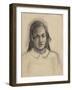 Portrait of Tehamana, 1891-93-Paul Gauguin-Framed Giclee Print