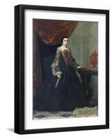 Portrait of Teresa Francisca Mudarra Y Herrera, C. 1620-Claudio Coello-Framed Giclee Print