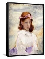 Portrait of Teresa Gosse, 1885-John Singer Sargent-Framed Stretched Canvas