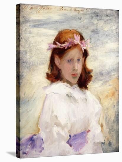 Portrait of Teresa Gosse, 1885-John Singer Sargent-Stretched Canvas