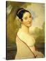 Portrait of Teresa Tambroni Cuty, Ca 1815-Pelagio Palagi-Stretched Canvas