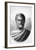 Portrait of Thales of Miletus-Ambrose Tardieu-Framed Giclee Print