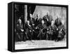Portrait of the 1890 Supreme Court-Napoleon Sarony-Framed Stretched Canvas