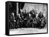 Portrait of the 1890 Supreme Court-Napoleon Sarony-Framed Stretched Canvas