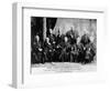 Portrait of the 1890 Supreme Court-Napoleon Sarony-Framed Photographic Print