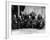 Portrait of the 1890 Supreme Court-Napoleon Sarony-Framed Photographic Print