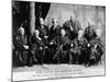 Portrait of the 1890 Supreme Court-Napoleon Sarony-Mounted Photographic Print