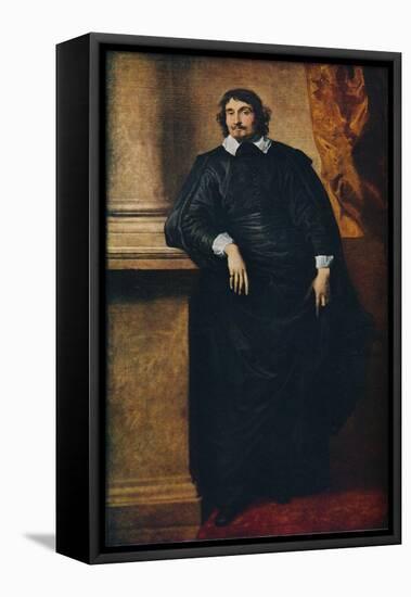 'Portrait of the Abbé Scaglia', 1634-Anthony Van Dyck-Framed Stretched Canvas