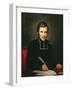 Portrait of the Abbot of Lamennais, 1827-Paulin Jean Baptiste Guerin-Framed Giclee Print