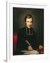 Portrait of the Abbot of Lamennais, 1827-Paulin Jean Baptiste Guerin-Framed Giclee Print