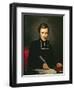 Portrait of the Abbot of Lamennais, 1827-Paulin Jean Baptiste Guerin-Framed Premium Giclee Print