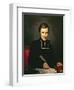 Portrait of the Abbot of Lamennais, 1827-Paulin Jean Baptiste Guerin-Framed Premium Giclee Print