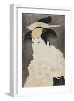 Portrait of the Actor Iwai Hanshiro IV-Toshusai Sharaku-Framed Giclee Print